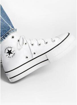 Sneakers Chuck Taylor All Star Platform Bianche