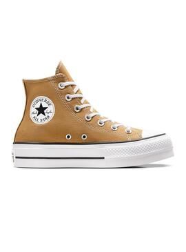 Scarpe Chuck Taylor All Star Platform color Tostato