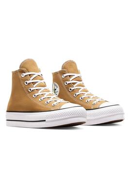 Scarpe Chuck Taylor All Star Platform color Tostato