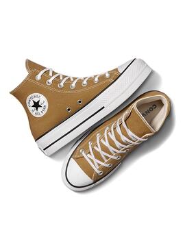 Scarpe Chuck Taylor All Star Platform color Tostato