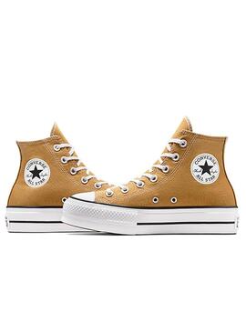 Scarpe Chuck Taylor All Star Platform color Tostato