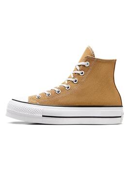 Scarpe Chuck Taylor All Star Platform color Tostato