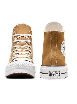 Scarpe Chuck Taylor All Star Platform color Tostato