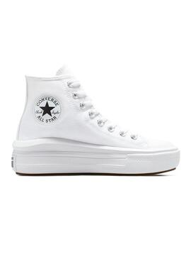 Sneakers Chuck Taylor All Star Move Bianche Donna