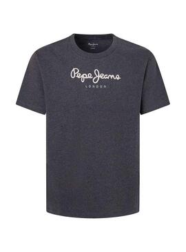 T-shirt Pepe Jeans Eggo Grigio per uomini