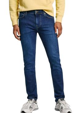 Jeans Pepe Jeans Skinny Blu per uomini