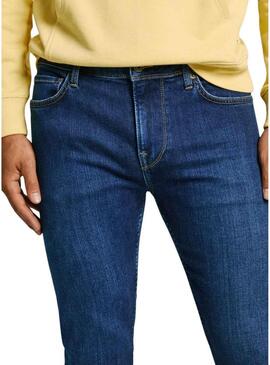 Jeans Pepe Jeans Skinny Blu per uomini