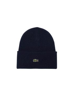 Cappello Lacoste Bonnet blu scuro per uomo