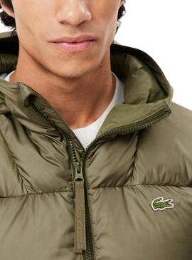 Giacca Lacoste Padded Verde per uomini