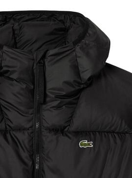 Giacca Lacoste Padded Nera per uomini