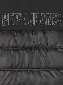 Giacca Pepe Jeans Odonis nera per bambino