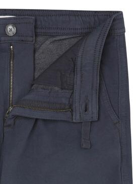 Pantaloni Pepe Jeans Earn blu navy per bambino