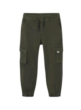 Pantalone Mayoral Jogger Cargo Cachi per bambino