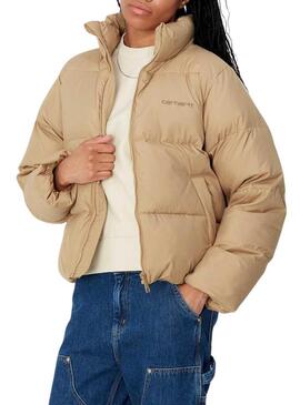 Giacca Imbottita Carhartt Springfield Beige per donna