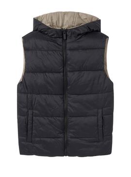 Gilet Reversibile Mayoral Noce-Nero per bambino