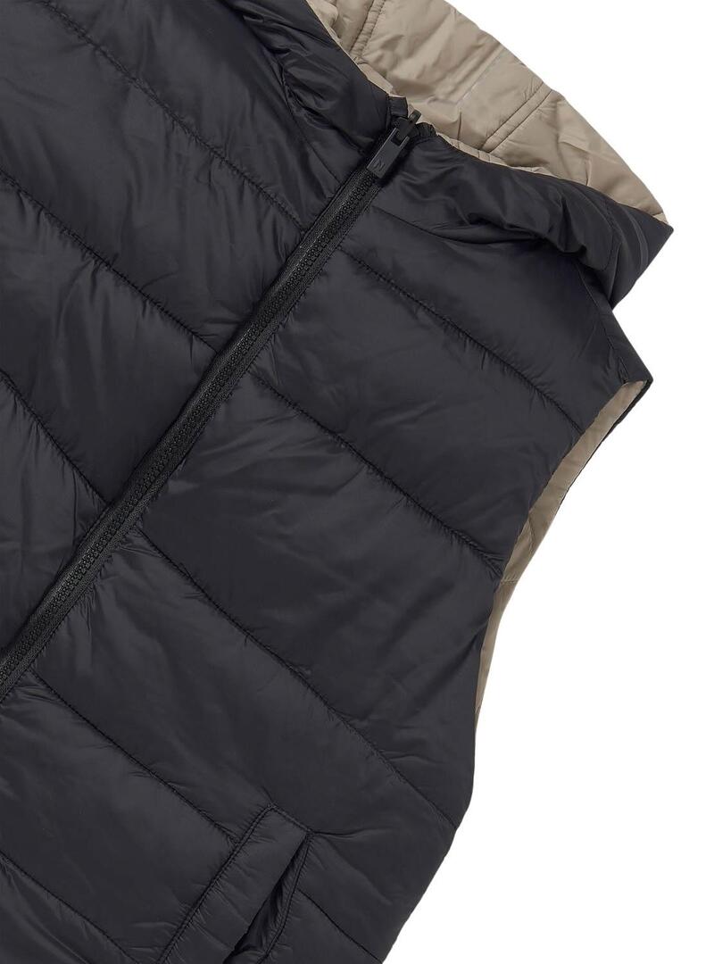 Gilet Reversibile Mayoral Noce-Nero per bambino