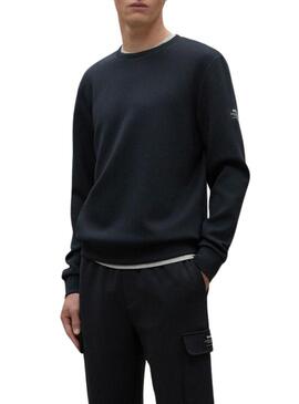 Sweater Ecoalf Arles Nero per uomo