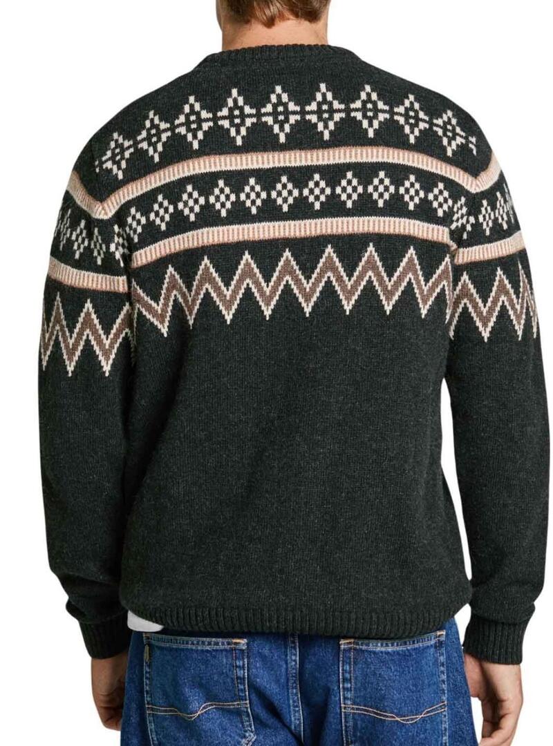 Maglione Pepe Jeans Christopher grigio per uomo