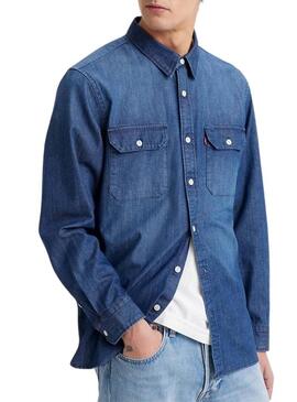 Camicia Levis Jackson Worker Denim per uomo