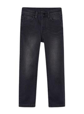 Jeans Mayoral Slim Fit Basic Nero per bambino