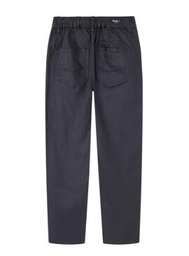 Pantaloni Cerati Pepe Jeans Relaxed Neri per bambino