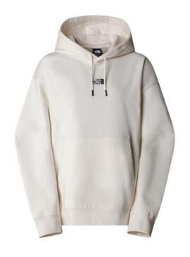 Felpa The North Face Essential Oversize Bianca per donna