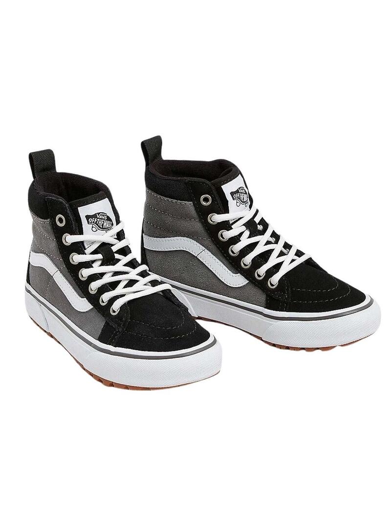 Sneakers Vans Sk8-Hi MTE Grigio e Nero per bambini