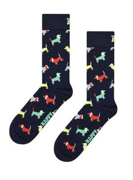 Calzini Happy Socks Tekel Blu Marino per donna e uomo