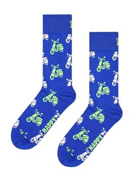 Calzini Happy Socks Vespa Blu per donna e uomo