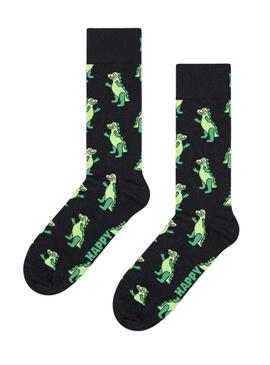 Calzini Happy Socks Dino Neri per donna e uomo