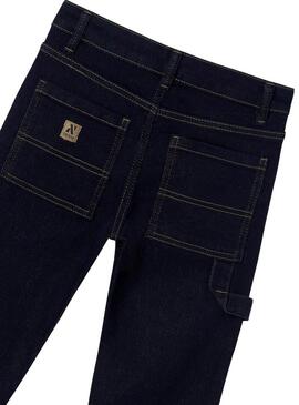 Pantaloni in denim Mayoral Worker Scuro per ragazzi