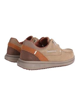 Scarpe da Barca Walkin Pitas Java Beige per uomo