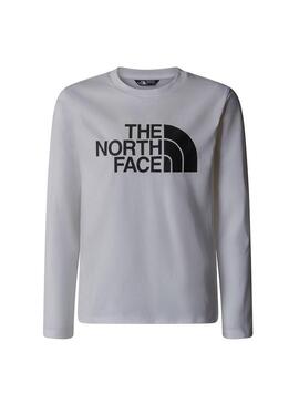 T-Shirt The North Face Teen Easy Bianca per ragazze