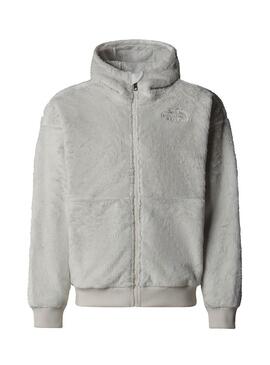 Giacca in pile The North Face Osito Grigia per bambini