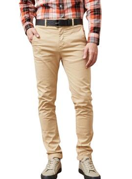 Pantaloni chino Altonadock Beige per uomo