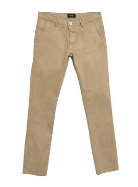 Pantaloni chino Altonadock Beige per uomo