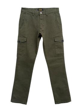 Pantaloni cargo Altonadock Verdi per uomo