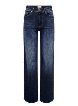 Jeans Only Madison Blush Wide Leg Blu Scuro per donna