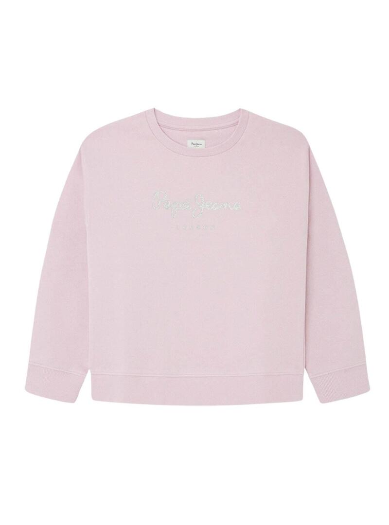 Maglia Pepe Jeans Winter Rose per ragazze