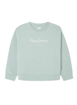 Maglia Pepe Jeans Winter Rose Blu per ragazze