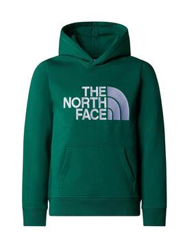 Maglia The North Face Drew Peak Verde Unisex