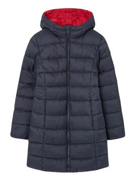 Cappotto Pepe Jeans Vivian Blu Navy per bambine