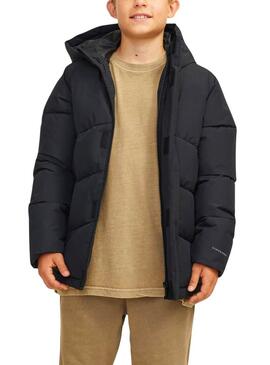 Cappotto Jack and Jones World Nero per bambini