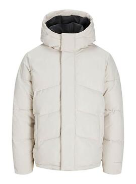 Cappotto Jack and Jones World Crema per bambini