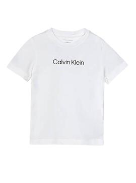 Maglietta Calvin Klein Logo Istituzionale per bambino