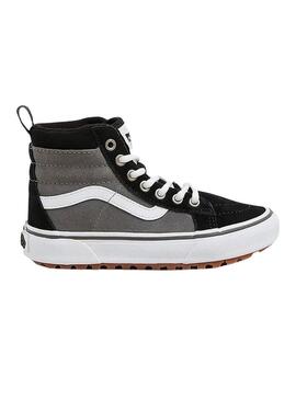 Sneakers Vans MTE SK8-Hi Nere e Grigie per bambini