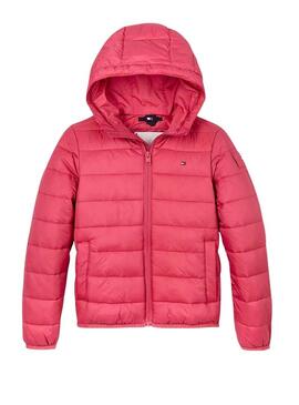 Giacca Ultralight Tommy Hilfiger Rosa per ragazza