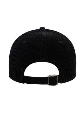 Cappello New Era Cord nero per uomo e donna