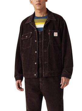 Giacca Levis Sunrise Marrone per uomo