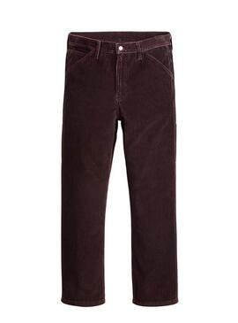 Pantaloni Levis 568 Marrone per uomo